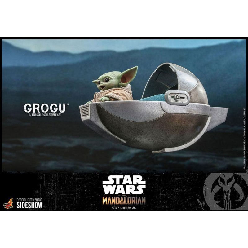 THE MANDALORIAN - Grogu - Pack de 3 figurines 1/6