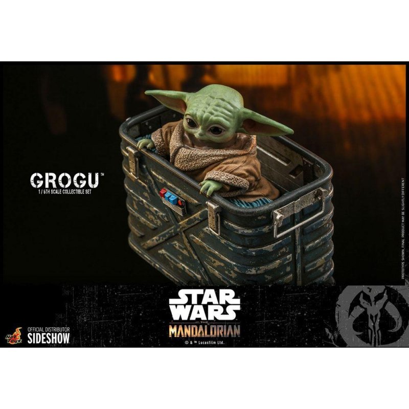 THE MANDALORIAN - Grogu - Pack de 3 figurines 1/6