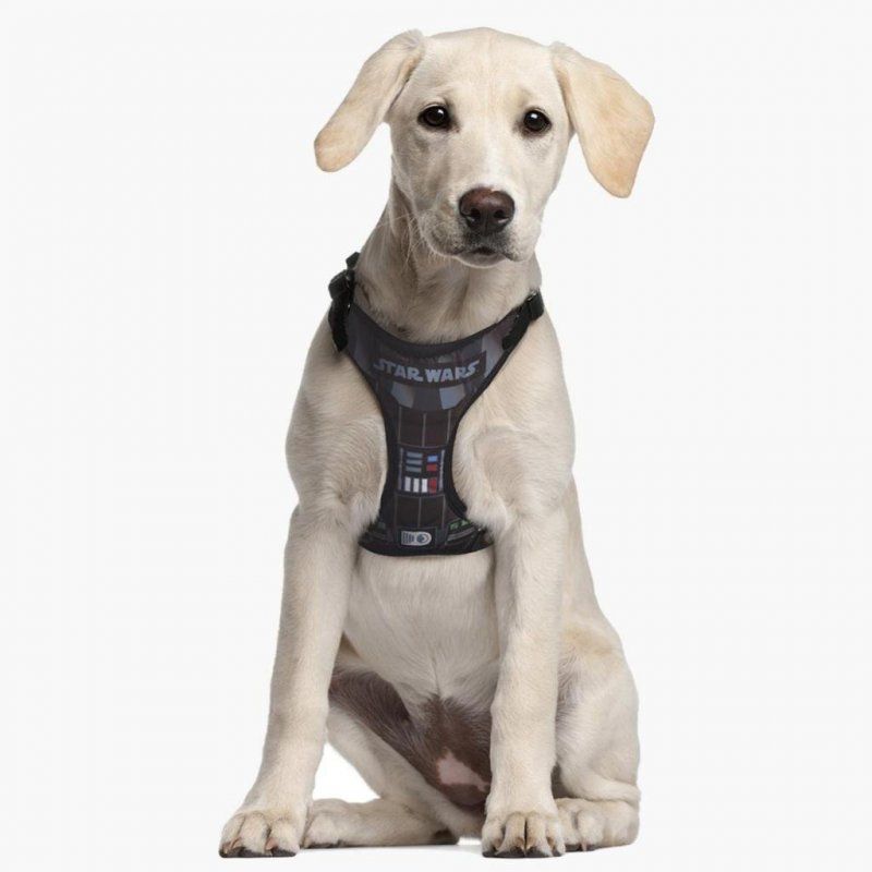 DARTH VADER - Harnais chien - S/M (Longueur 40-59cm - Largeur 4cm)