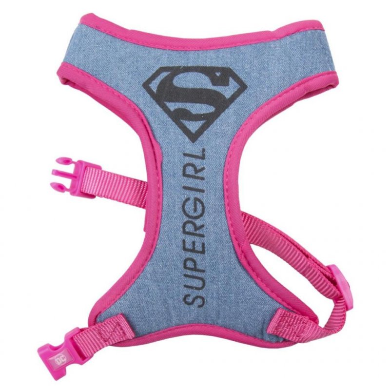 SUPERGIRL - Harnais chien - XXS/XS (Longueur 29-41cm - Largeur 2.4cm)