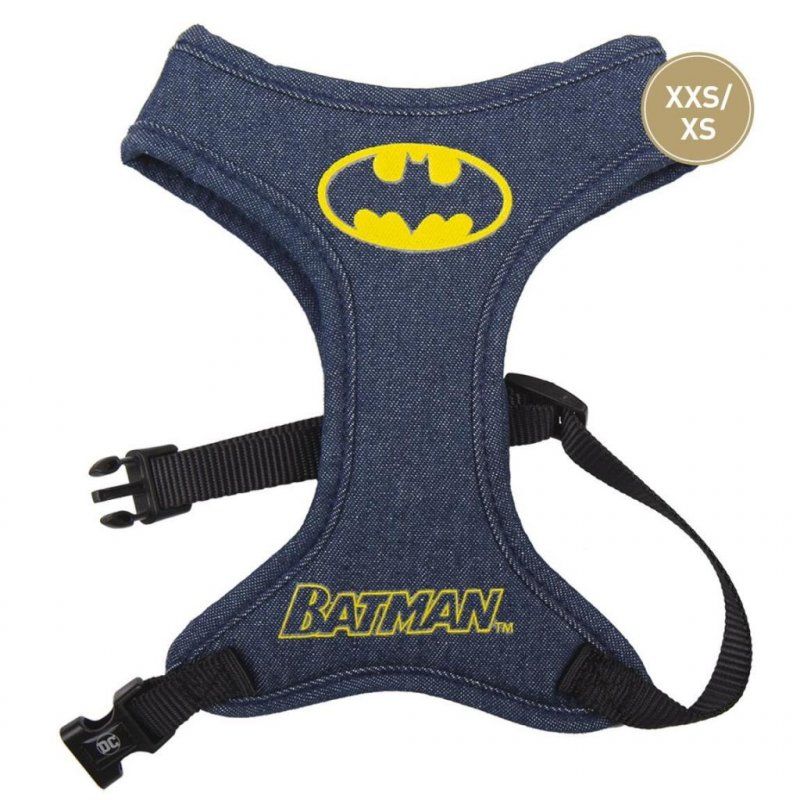 BATMAN - Harnais chien - XXS/XS (Longueur 29-41cm - Largeur 2.4cm)