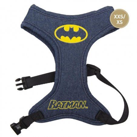 BATMAN - Harnais chien - XXS/XS (Longueur 29-41cm - Largeur 2.4cm)