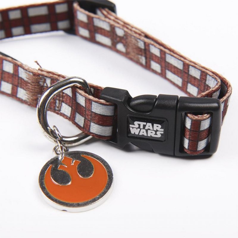 CHEWBACCA - Collier chien - M (Longueur 35-55cm - Largeur 2cm)