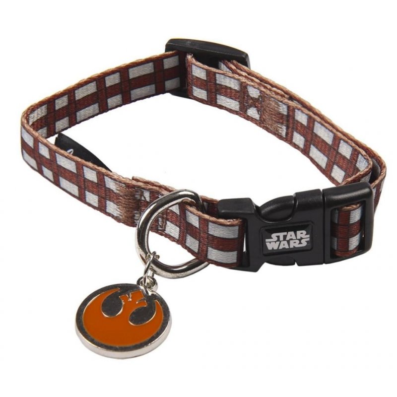 CHEWBACCA - Collier chien - XXS (Longueur 18-30cm - Largeur 1.5cm)