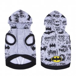 BATMAN - Hoodie chien - M (Long. 36cm - Tour de taille 58-66cm)