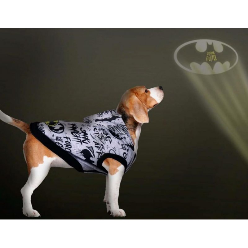 BATMAN - Hoodie chien - M (Long. 36cm - Tour de taille 58-66cm)