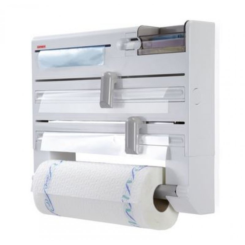 Leifheit 25723 support de papier essuie-main Support de papier toilette monté au mur Blanc