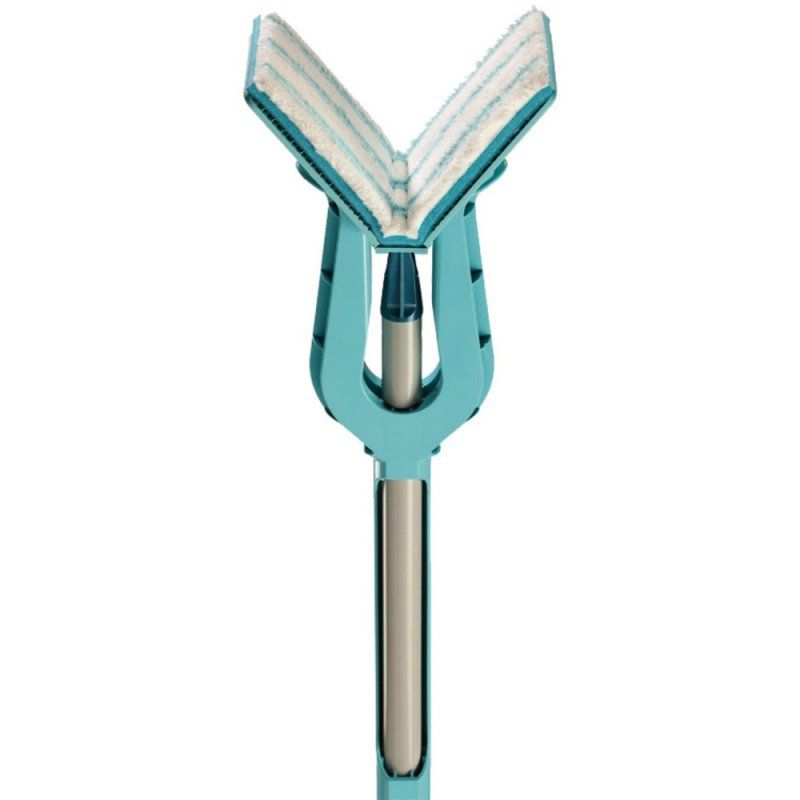 Leifheit 57023 mop Fiber Aluminium, Turquoise