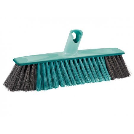 Leifheit 45032 broom Indoor Soft bristle Plastic Black, Turquoise