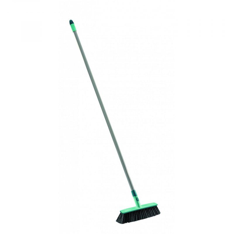 Leifheit 45032 broom Indoor Soft bristle Plastic Black, Turquoise