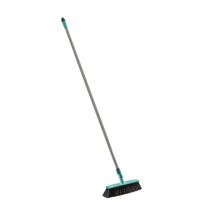 Leifheit 45032 broom Indoor Soft bristle Plastic Black, Turquoise