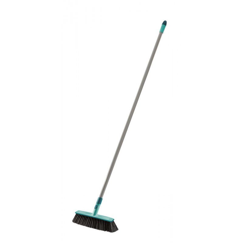 Leifheit 45032 broom Indoor Soft bristle Plastic Black, Turquoise