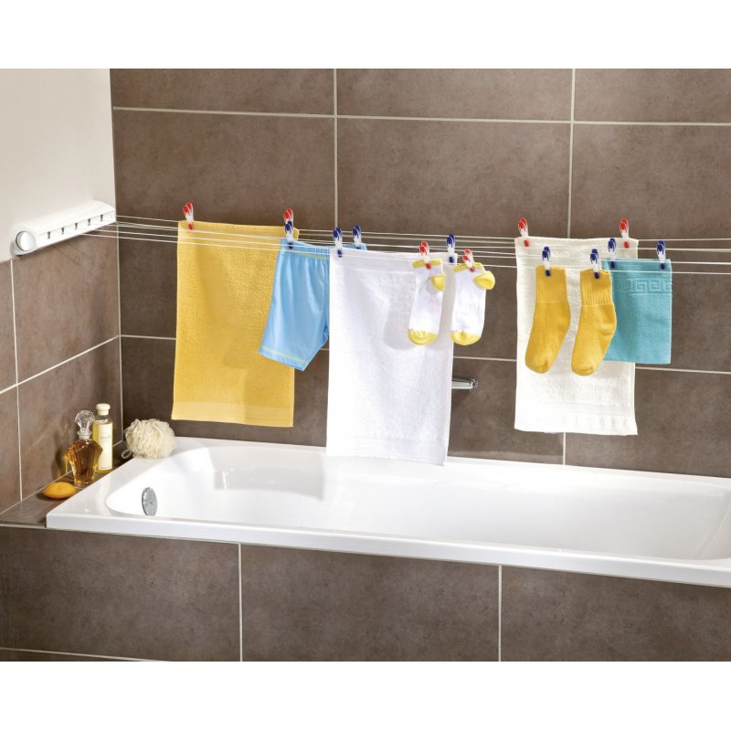 Leifheit Rollfix 210 Laundry lines White