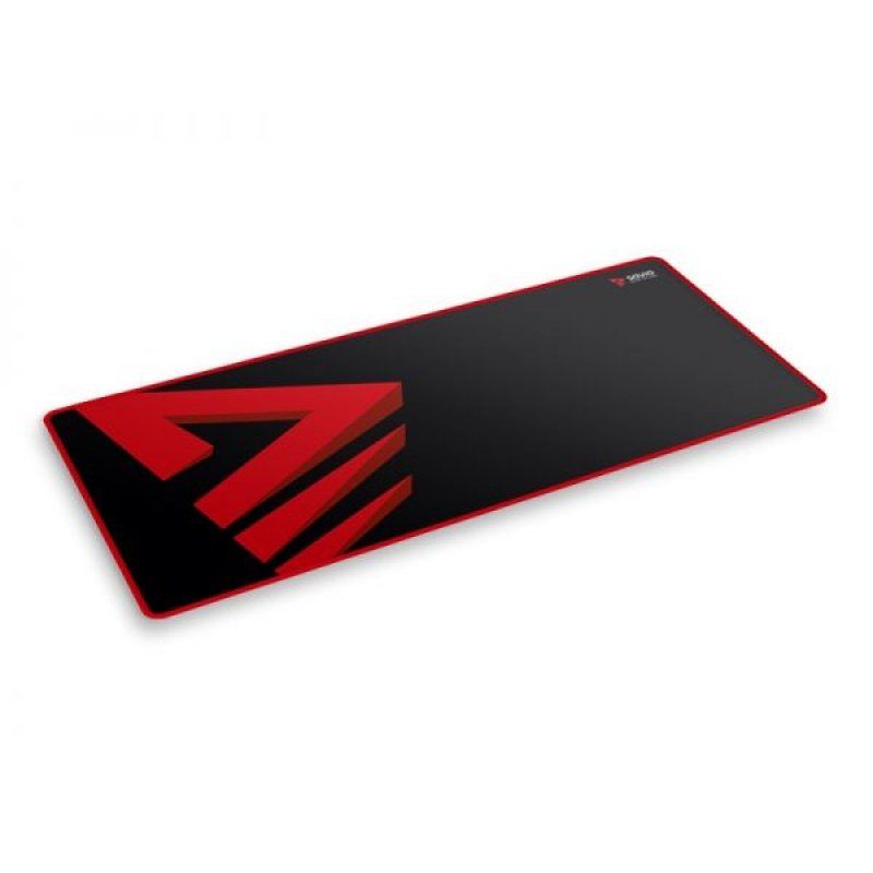 Savio Turbo Dynamic XL Tapis de souris de jeu Noir, Rouge