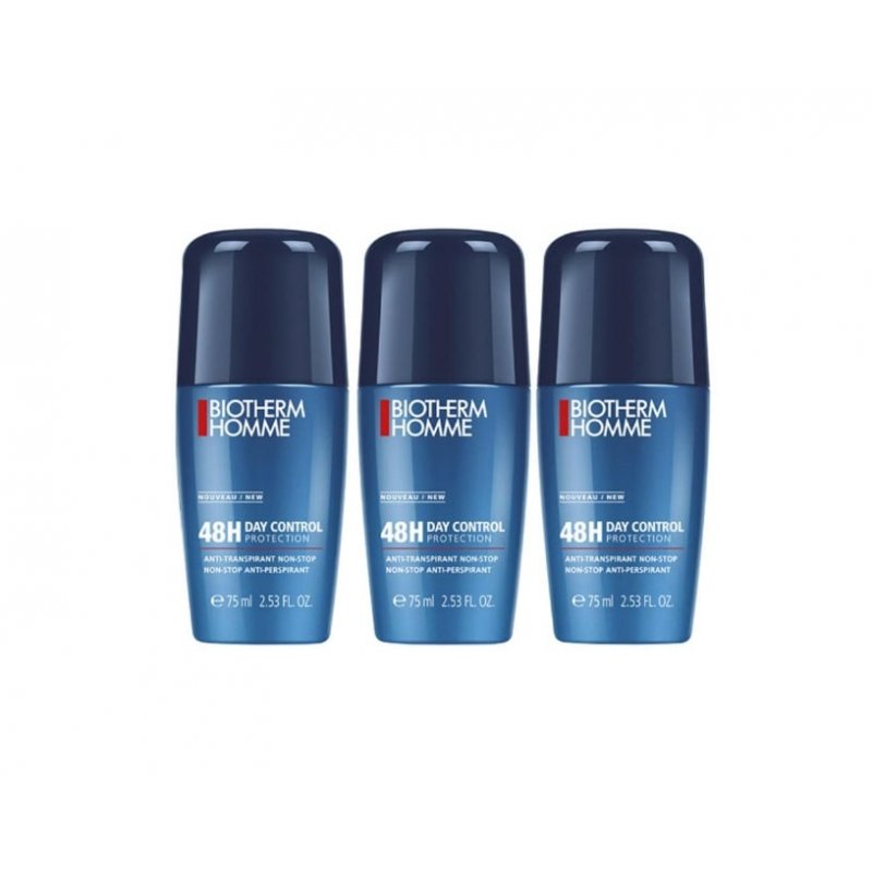 Biotherm - Homme Travel Trio Day Control Deodorant Anti-Perspirant Roll-On 3 x 75 ml