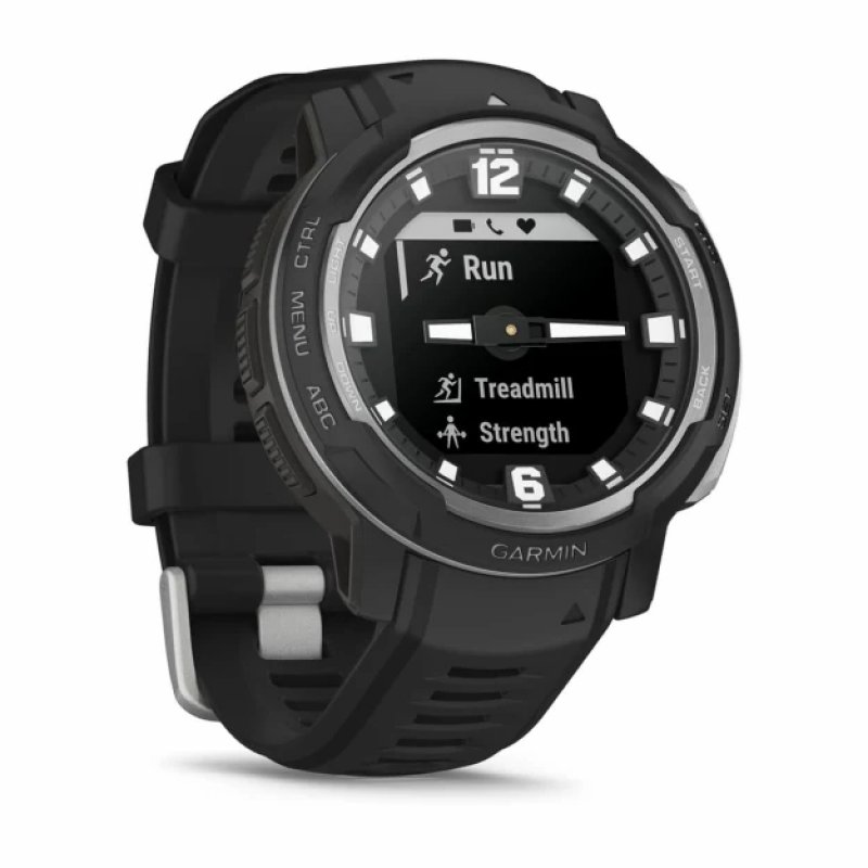 Garmin Instinct Crossover - Standard Edition MIP 45 mm Hybrid 176 x 176 pixels Black GPS (satellite)