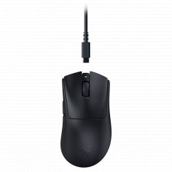Razer DeathAdder V3 HyperSpeed Schwarz - Ultra leichte kabellose ergonomische E-Sport Gaming-Maus mit 26K DPI und nur