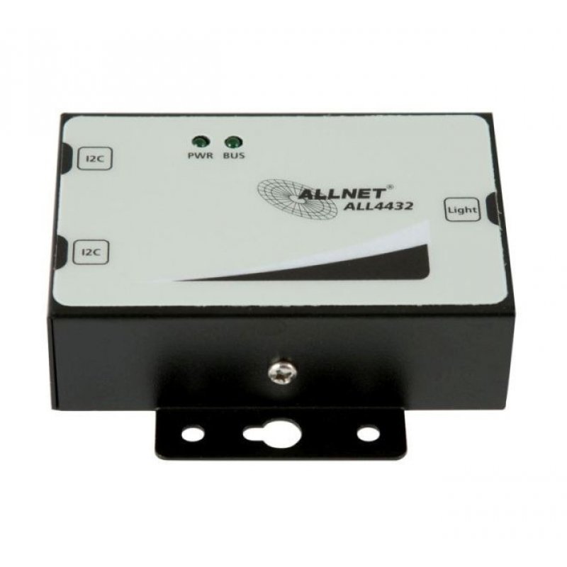 ALLNET MSR Sensor ALL4432 / Helligkeitssensor analog im Metall Gehäuse schwarz