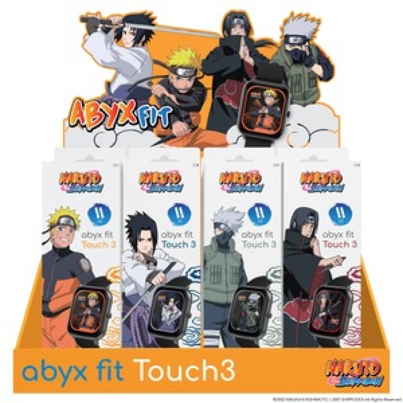 MONTRE NARUTO TOUCH3 PRESENTOIR 12PCS