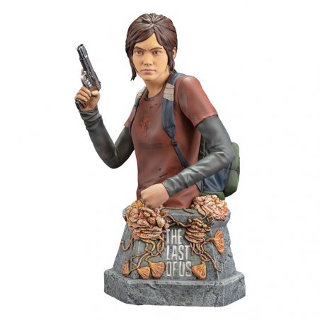 The Last of Us buste Ellie with Handgun Bust 19 cm
