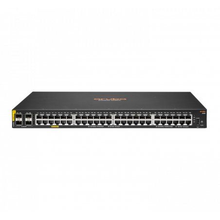 Aruba 6100 48G Class4 PoE 4SFP 370W Managed L3 Gigabit Ethernet (10/100/1000) Power over Ethernet (PoE) 1U Black