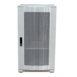 ALLNET Netzwerkschrank 19" 42HE B600/T1200mm perforierte Blechtüren Lichtgrau SNB-Serie