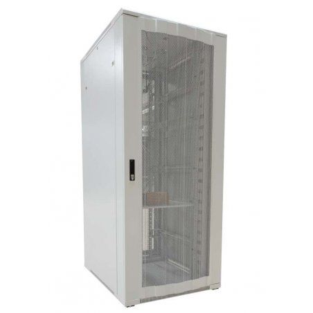 ALLNET Netzwerkschrank 19" 42HE B800/T1200mm perforierte Blechtüren Lichtgrau SNB-Serie
