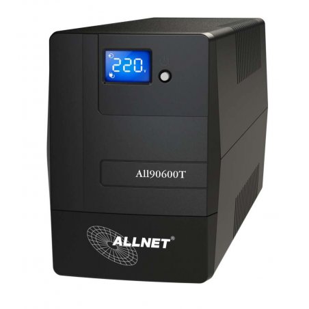 ALLNET ALL90600T uninterruptible power supply (UPS) Line-Interactive 0.6 kVA 360 W 4 AC outlet(s)