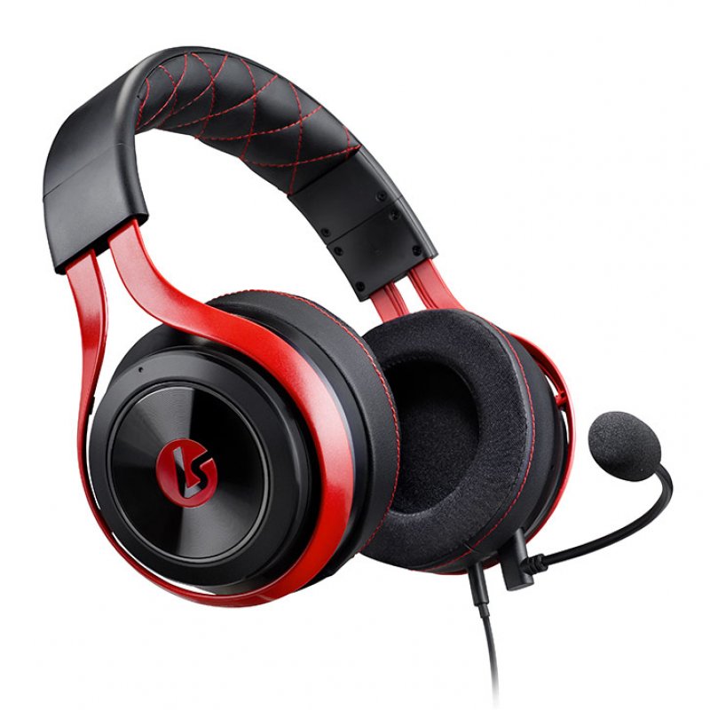 LucidSound LS25 eSports Casque Avec fil Arceau Jouer Noir, Rouge