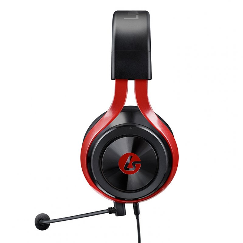 LucidSound LS25 eSports Casque Avec fil Arceau Jouer Noir, Rouge