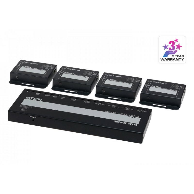 ATEN VS1824KIT-AT-G video splitter HDMI 2x HDMI