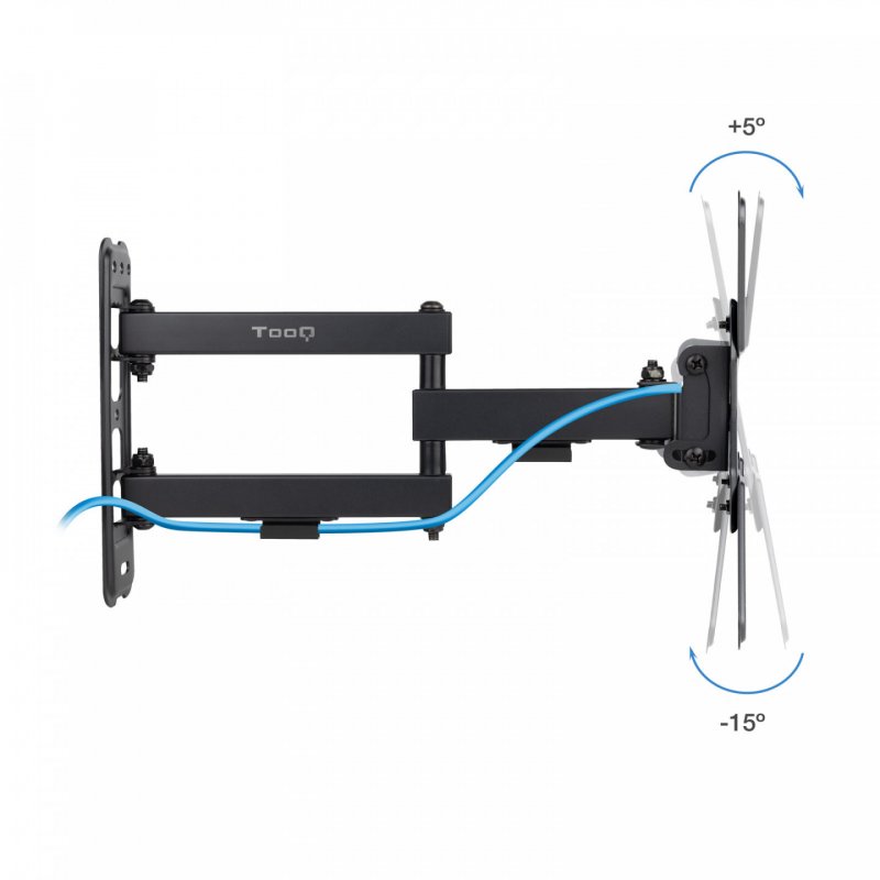 TooQ LP1345TN-B support pour téléviseur 109,2 cm (43") Noir