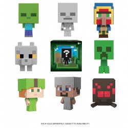 Minecraft MOB HEAD MINIS ASSORTMENT Figures