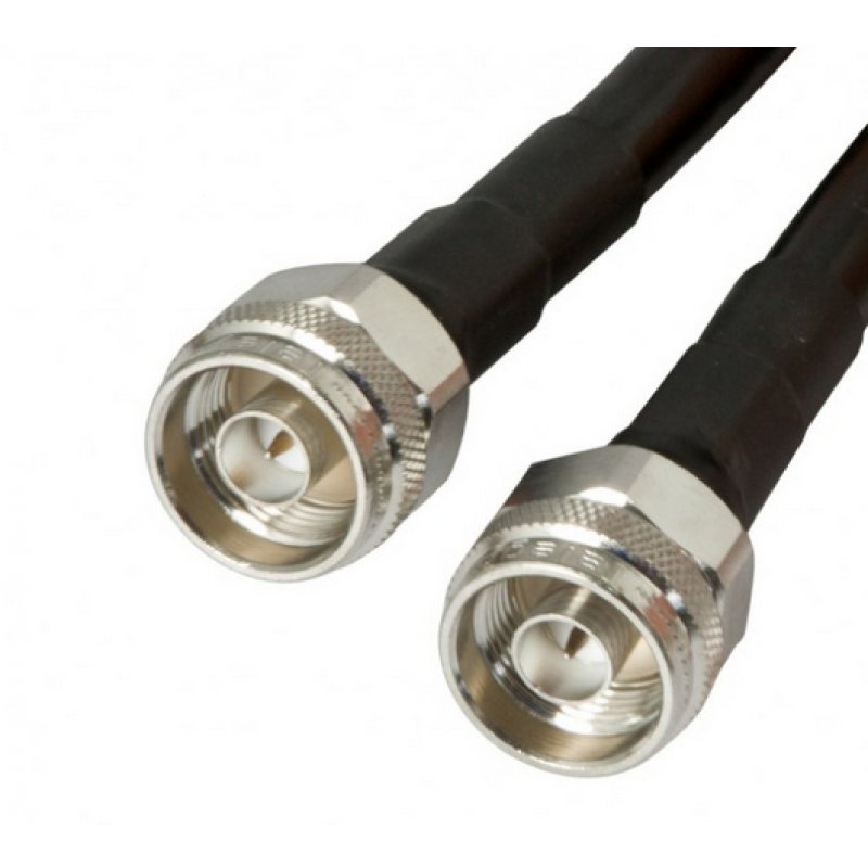 ALLNET ALL-CAB-NM-NM2-RG8 coaxial cable 2 m N-type Black