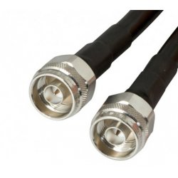 ALLNET ALL-CAB-NM-NM7-RG8 coaxial cable 7 m N-type Black, Silver