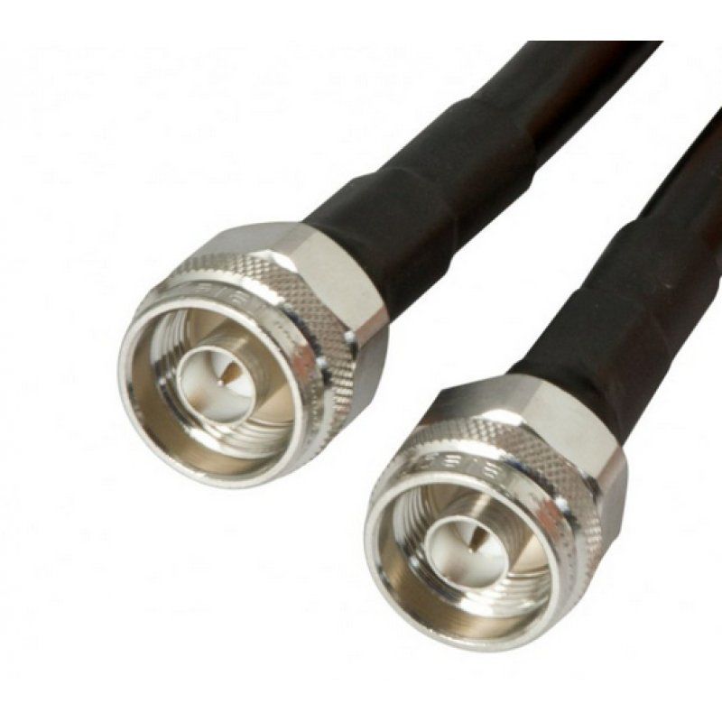 ALLNET ALL-CAB-NM-NM7-RG8 câble coaxial 7 m Type-N Noir, Argent