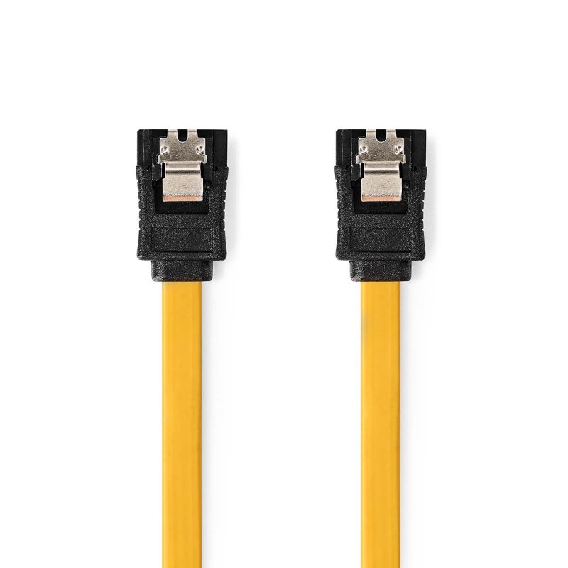 Nedis CCGB73250YE10 SATA cable 1 m SATA 7-pin Yellow