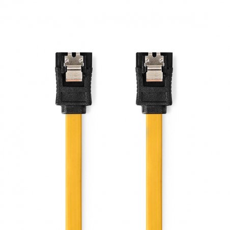 Nedis CCGB73250YE10 SATA cable 1 m SATA 7-pin Yellow