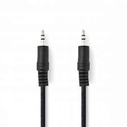 Nedis CAGB22000BK10 câble audio 1 m 3,5mm Noir