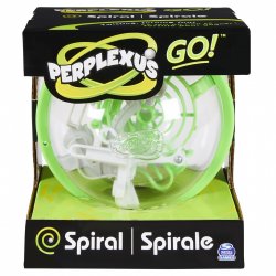Games PERPLEXUS - PERPLEXUS GO! - Labyrinthe Parcours 3D Avec 35 Défis - Jeu d'Action et Réflexe - Casse tete enfant