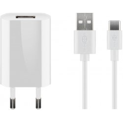USB-C Ladeset 5 Watt (weiß, 1 Meter Kabel)