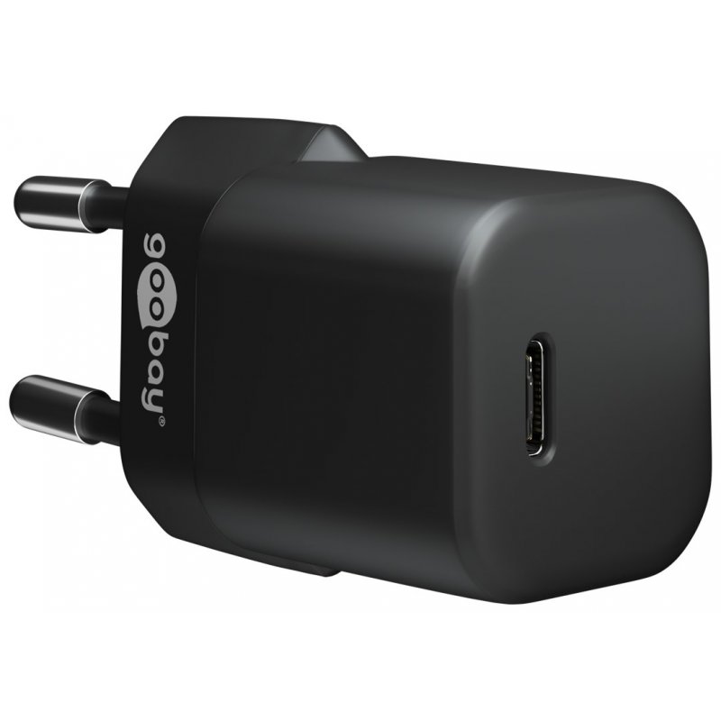 Goobay 64574 chargeur d'appareils mobiles Smartphone Noir Secteur Charge rapide Intérieure
