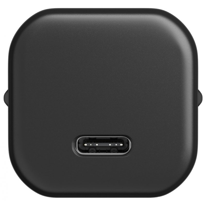 Apple Lightning / USB-C PD-Ladeset nano 20 Watt (schwarz, PD, 1 Meter Kabel)