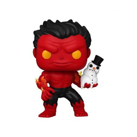 Marvel POP! Vinyl figurine Holiday Red Hulk 9 cm