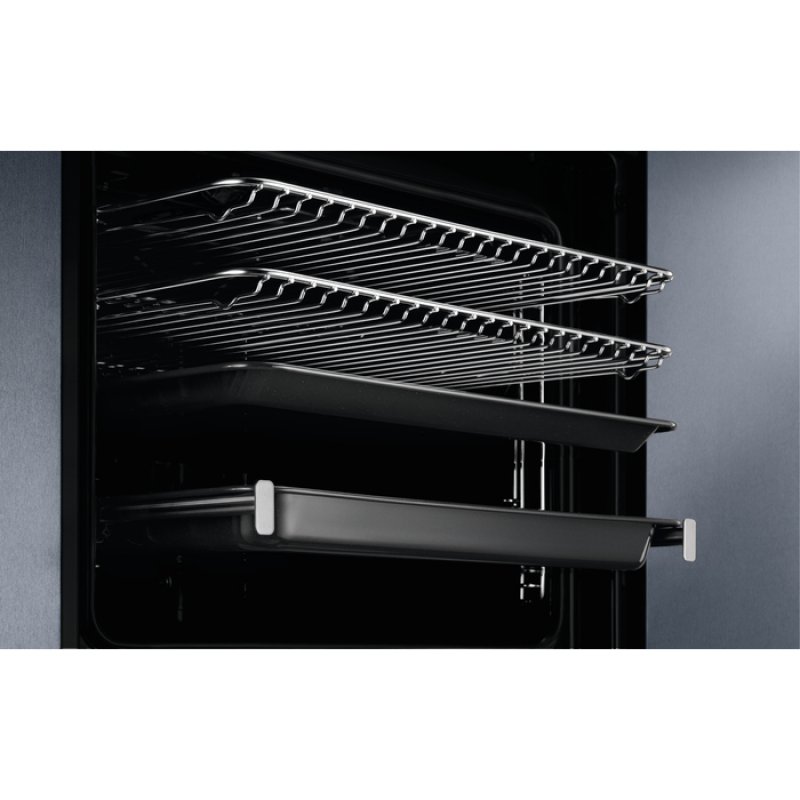 Electrolux EOF6P70X 72 L A Black, Stainless steel