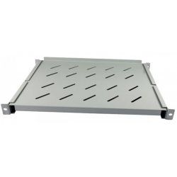 ALLNET Fachboden fest für 800mm Schrank tiefe 1HE Lichtgrau t550-650mm