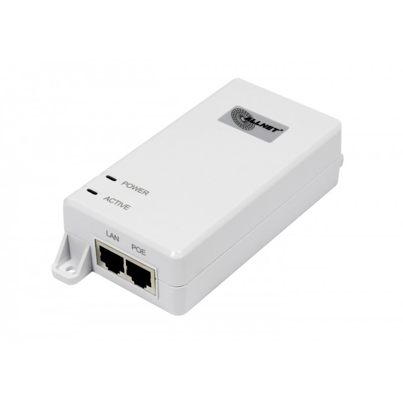 Z ALLNET PoE Injektor Gigabit PoE & PoE (15,4W/30W) / Kunststoffgehäuse / ALL0488v6