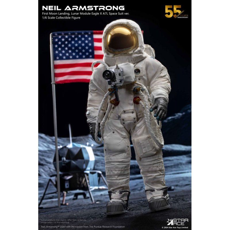 Neil Armstrong figurine 1/6 Neil Armstrong Deluxe Version 30 cm