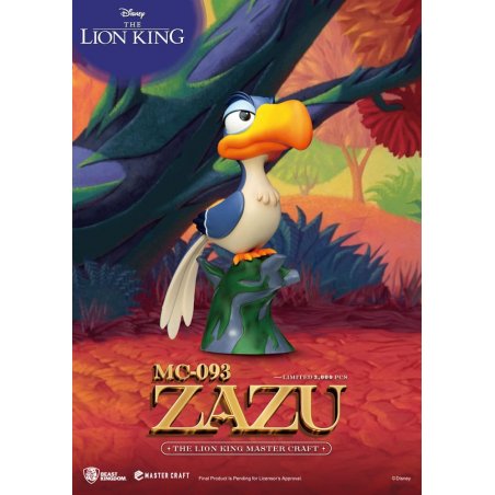 Disney statuette Master Craft Le Roi Lion Zazu 20 cm