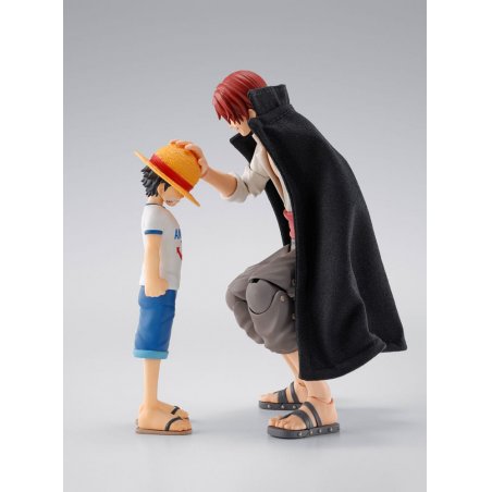 One Piece pack 2 figurines S.H.Figuarts Shanks & Monkey D. Luffy Childhood Ver.